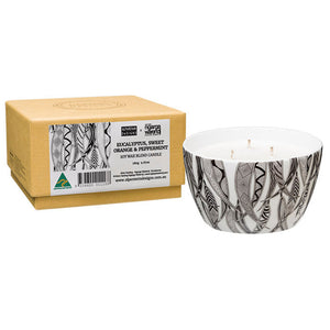 Alperstein Designs Eucalyptus, Sweet Orange & Peppermint Candle The Facial Maestro 